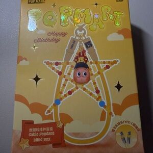 Pop Mart Happy Birthday Cable Pendant - Skullpanda NWT